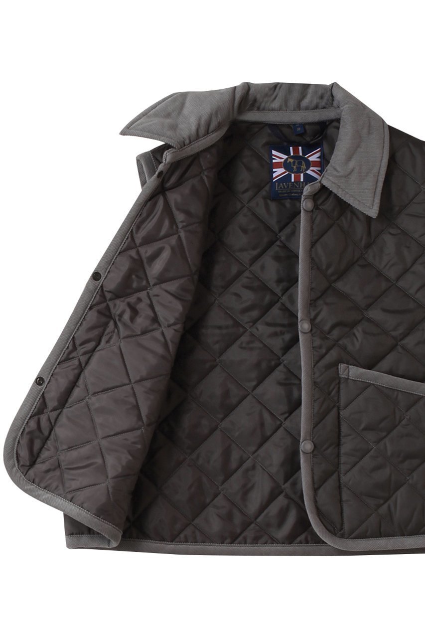 【ラベンハム/lavenham】のCROPPED RAYDON GILET ベスト 人気、トレンドファッション・服の通販 founy(ファニー) 　ファッション　Fashion　レディースファッション　Fashion for Women　アウター　Coat / Outerwear Collection　レディースジャケット・軽アウター　Jackets　エレガント 上品　Elegant　キルティング　Quilted, Quilting　キルト　Quilt, Quilted Fabric　クロップド　Cropped, Short Length　ジャケット　Jacket, Outerwear　トレンド　Trend, Trending Now　バランス　Balance, Style Balance　フェミニン　Feminine, Girly　ベスト　Vest, Waistcoat　定番　Standard, Basic Item　新作・新入荷　New Arrivals / New In　other-6|ID: prp329100004717992 ipo3291000000034091374