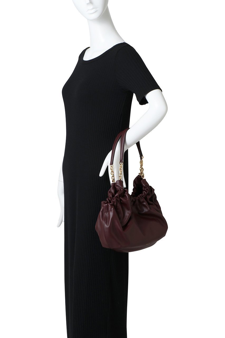 【デメリエー ロンドン/DEMELLIER LONDON】のTHE MIDI MIAMI ハンドバッグ 人気、トレンドファッション・服の通販 founy(ファニー) 　ファッション　Fashion　レディースファッション　Fashion for Women　バッグ　Bags　ギャザー　Gathered, Ruffled　チェーン　Chain, Chain Strap　フォルム　Silhouette, Form　ラップ　Wrap, Wrap Design　リュクス　Luxury, Elegant, High-End, Chic　ロンドン　London Style, British Inspired　新作・新入荷　New Arrivals / New In　other-3|ID: prp329100004718002 ipo3291000000034091576