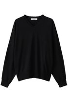 【エブール/ebure】の【10/10 0:00販売開始】ソフトファインウール Vネックニットプルオーバー ブラック|ID: prp329100004718003 ipo3291000000034091583