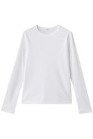 【エブール/ebure】の【10/10 0:00販売開始】ナローネックロングスリーブ クルーネックカットソー 人気、トレンドファッション・服の通販 founy(ファニー) ファッション Fashion レディースファッション Fashion for Women トップス・カットソー Cut & Sew Tops シャツ・ブラウス・オフィスカジュアル Elegant Blouses & Button-Ups ロングTシャツ・Tシャツ Longline T-Shirts & Tees カットソー・ベーシックTシャツ Cut-and-Sewn Tops / Stretch Tees & Basics インナー Innerwear スリーブ Sleeve, Long Sleeve / Short Sleeve ロング Long, Long-Length エレガント 上品 Elegant |ID:prp329100004718007