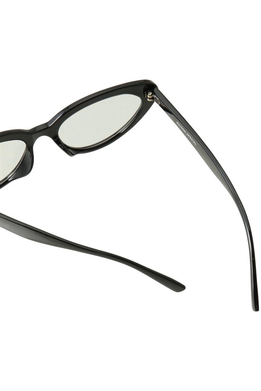 【メゾンスペシャル/MAISON SPECIAL】の【UNISEX】フラットレンズキャッツアイサングラス 人気、トレンドファッション・服の通販 founy(ファニー) 　ファッション　Fashion　レディースファッション　Fashion for Women　サングラス&メガネ　Sunglasses & Eyewear　ユニセックス　Unisex, Genderless　サングラス　Sunglasses, Shades　フラット　Flat, Flat Shoes　フレーム　Frame, Outline　other-4|ID: prp329100004719352 ipo3291000000035948714