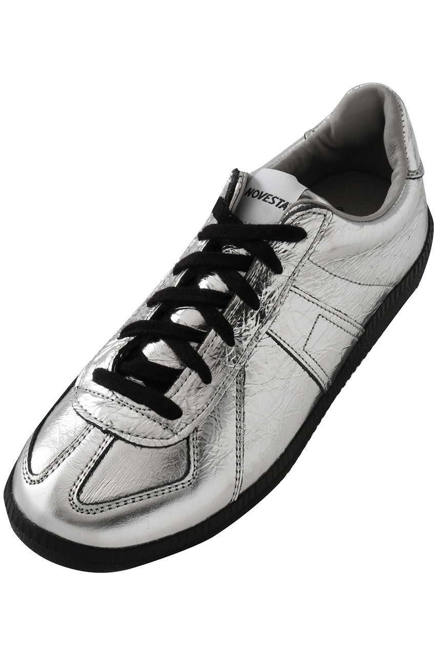 【ノヴェスタ/NOVESTA】のGAT LEATHER スニーカー インテリア・キッズ・メンズ・レディースファッション・服の通販 founy(ファニー) 　ファッション　Fashion　レディースファッション　Fashion for Women　スニーカー　Sneakers, Trainers　デニム　Denim, Jeans Material　フォルム　Silhouette, Form　新作・新入荷　New Arrivals / New In　メタルシルバー|ID: prp329100004719357 ipo3291000000034102730