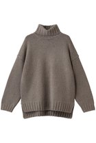 【スローン/SLOANE】の3G ジーロンラム×カシミヤ ドロップショルダー ニットトップス モカ|ID: prp329100004719362 ipo3291000000035948718