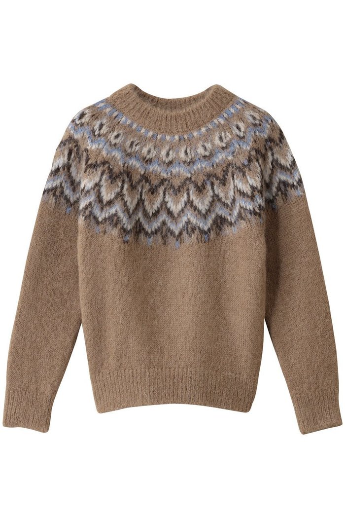 【スローン/SLOANE】の3Gヨーク編み アルパカ×ウール ノルディッククルーネック ニットトップス インテリア・キッズ・メンズ・レディースファッション・服の通販 founy(ファニー) https://founy.com/ ファッション Fashion レディースファッション Fashion for Women トップス・カットソー Cut & Sew Tops ニット Knit Tops & Sweaters カジュアルプルオーバー・ニットトップス Pullovers & Knit Tops / Casual Pullovers なめらか Smooth, Silky Texture クラシカル Classical, Vintage-Inspired ヨーク Yoke, Yoke Design A/W・秋冬 Autumn/Winter |ID: prp329100004719363 ipo3291000000035948724