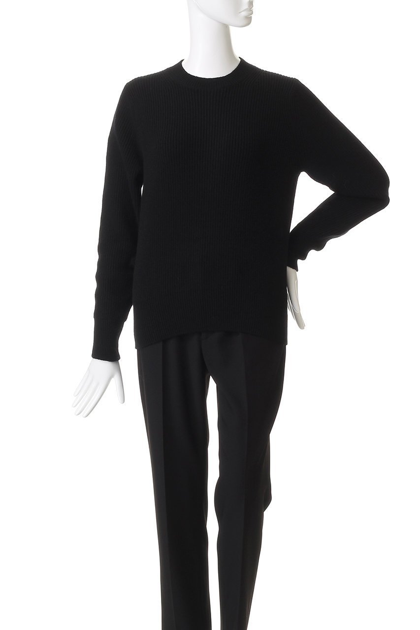【スローン/SLOANE】の7G片畦編み ファインラムズウール×カシミヤ クルーネック ニットトップス 人気、トレンドファッション・服の通販 founy(ファニー) 　ファッション　Fashion　レディースファッション　Fashion for Women　トップス・カットソー　Cut & Sew Tops　ニット　Knit Tops & Sweaters　カジュアルプルオーバー・ニットトップス　Pullovers & Knit Tops / Casual Pullovers　畦編みニット・テクスチャードトップス　Ribbed Knit Sweaters / Textured Knit Tops　シンプル　Simple, Minimal　新作・新入荷　New Arrivals / New In　畦　Ribbed Knit　軽量　Lightweight, Ultra Light　other-2|ID: prp329100004719365 ipo3291000000034102792