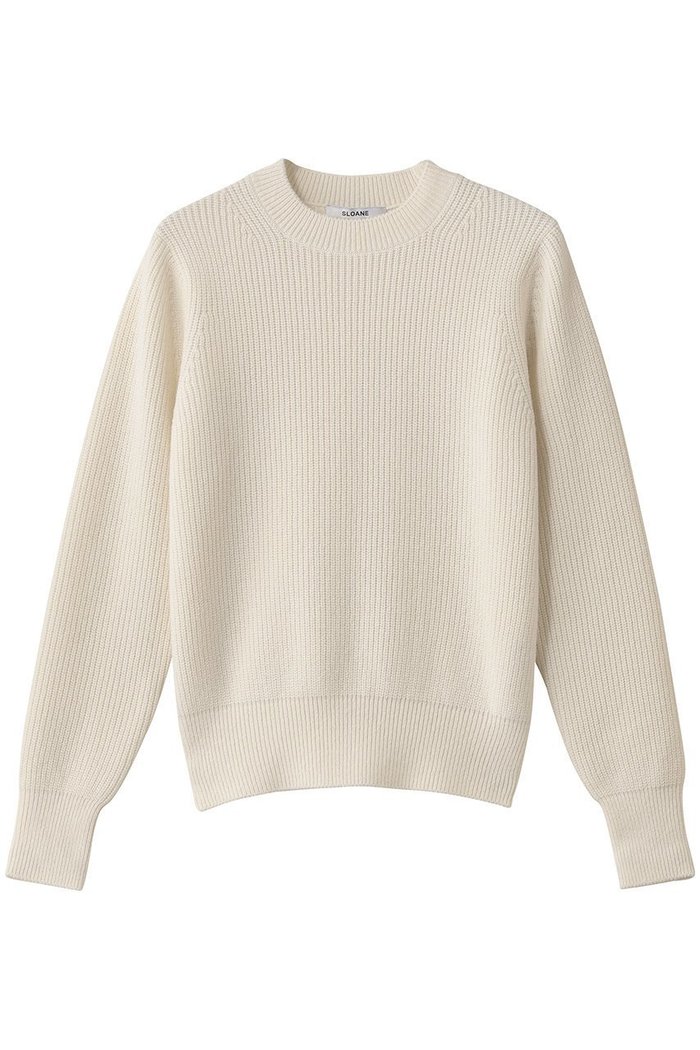 【スローン/SLOANE】の7G片畦編み ファインラムズウール×カシミヤ クルーネック ニットトップス インテリア・キッズ・メンズ・レディースファッション・服の通販 founy(ファニー) https://founy.com/ ファッション Fashion レディースファッション Fashion for Women トップス・カットソー Cut & Sew Tops ニット Knit Tops & Sweaters カジュアルプルオーバー・ニットトップス Pullovers & Knit Tops / Casual Pullovers 畦編みニット・テクスチャードトップス Ribbed Knit Sweaters / Textured Knit Tops シンプル Simple, Minimal 畦 Ribbed Knit 軽量 Lightweight, Ultra Light |ID: prp329100004719365 ipo3291000000035948731