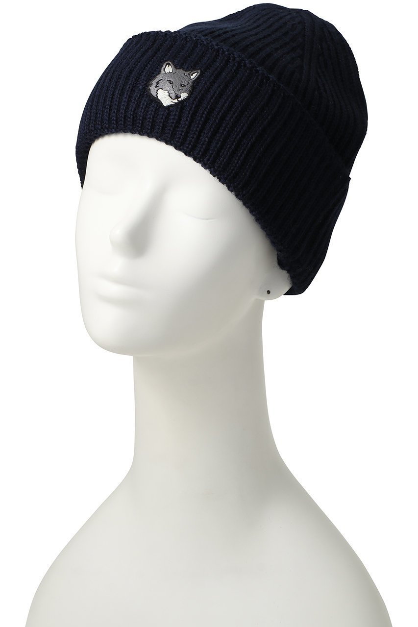 【メゾン キツネ/MAISON KITSUNE】の【UNISEX】FOX ヘッド ラージ ビーニー 人気、トレンドファッション・服の通販 founy(ファニー) 　ファッション　Fashion　レディースファッション　Fashion for Women　トップス・カットソー　Cut & Sew Tops　ニット　Knit Tops & Sweaters　キャップ&ハット　Hats & Caps　ユニセックス　Unisex, Genderless　キャップ　Cap, Baseball Cap　スウェット / スエット　Sweatshirt, Sweatwear　パッチ　Patch, Appliqué　フォックス　Fox, Fox Fur　冬　Winter / This Winter　定番　Standard, Basic Item　帽子　Hat, Headwear　新作・新入荷　New Arrivals / New In　A/W・秋冬　Autumn/Winter　other-2|ID: prp329100004719370 ipo3291000000034102824