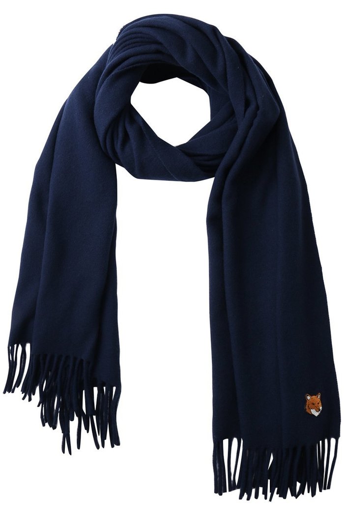 【メゾン キツネ/MAISON KITSUNE】の【UNISEX】FOX ヘッド スカーフ インテリア・キッズ・メンズ・レディースファッション・服の通販 founy(ファニー) https://founy.com/ ファッション Fashion レディースファッション Fashion for Women ストール Soft & Warm Scarves マフラー・スヌード / 冬小物の定番 Scarves & Mufflers ユニセックス Unisex, Genderless シンプル Simple, Minimal スカーフ Scarf, Neckwear ストール Stole, Wrap フォックス Fox, Fox Fur フリンジ Fringe, Tassel マフラー Scarf, Muffler A/W・秋冬 Autumn/Winter |ID: prp329100004719371 ipo3291000000035948745