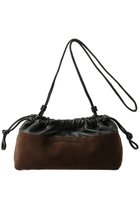 【ピエール アルディ/PIERRE HARDY】のTWIN スエードコンビ2wayクラッチバッグ ダークブラウン×ブラック|ID: prp329100004719376 ipo3291000000035561216