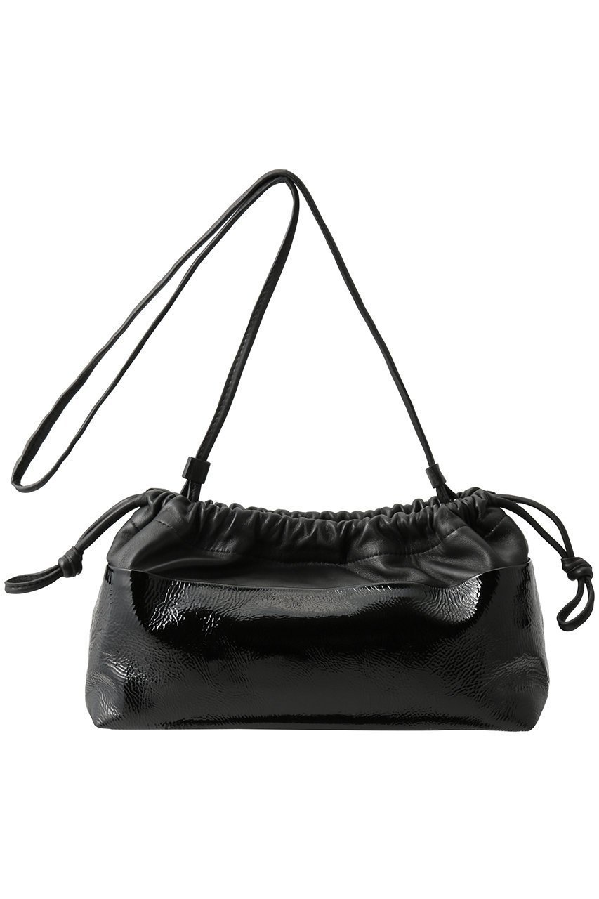 【ピエール アルディ/PIERRE HARDY】のTWIN パテントコンビ2wayクラッチバッグ 人気、トレンドファッション・服の通販 founy(ファニー) 　ファッション　Fashion　レディースファッション　Fashion for Women　バッグ　Bags　なめらか　Smooth, Silky Texture　クラッチ　Clutch, Clutch Bag　コンビ　Combo, Combination Style　スタイリッシュ　Stylish, Fashionable　ドレープ　Drape, Draping Fabric　ドローストリング　Drawstring, Pull Cord　バランス　Balance, Style Balance　フォルム　Silhouette, Form　other-3|ID: prp329100004719377 ipo3291000000035842413