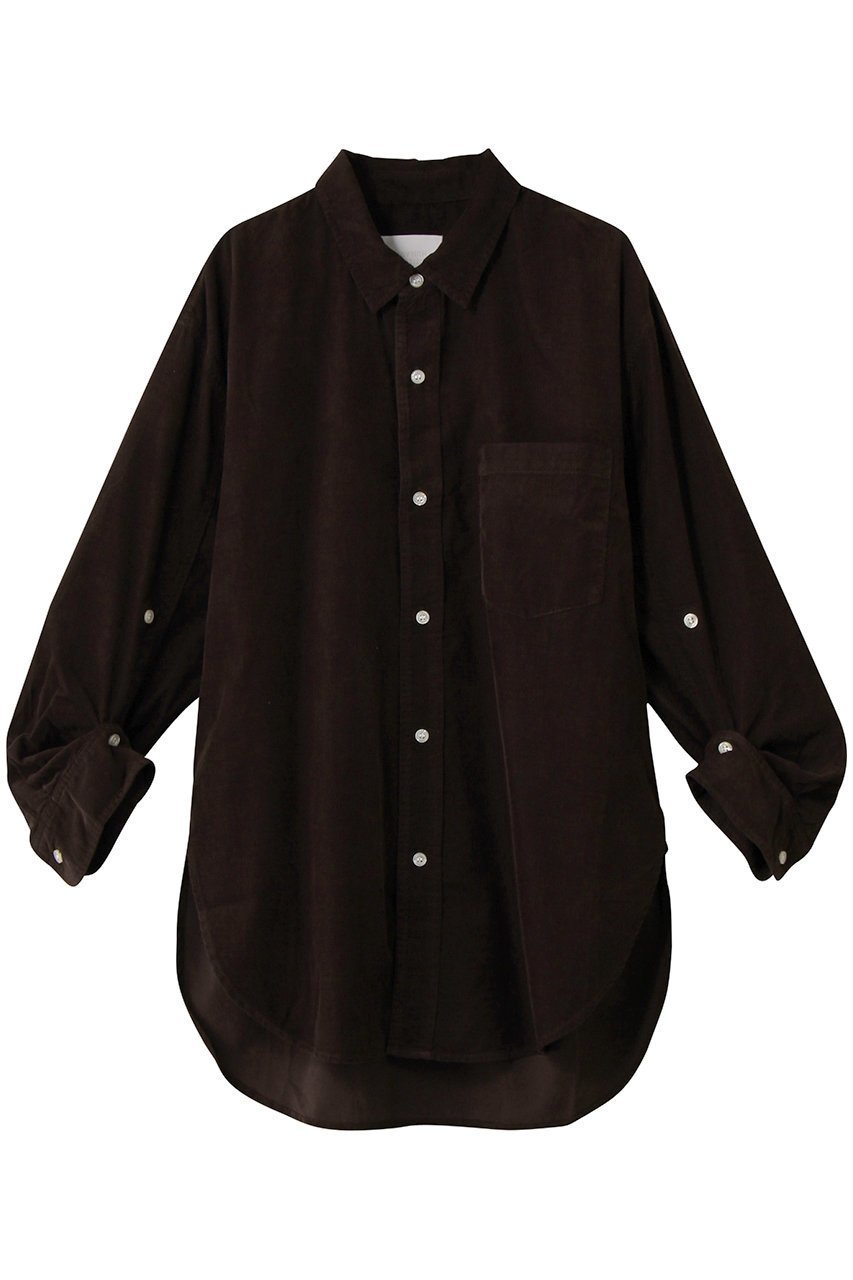 【シチズンズ オブ ヒューマニティー/CITIZENS OF HUMANITY】のKAYLA SHIRT IN CORDUROY インテリア・キッズ・メンズ・レディースファッション・服の通販 founy(ファニー) 　ファッション　Fashion　レディースファッション　Fashion for Women　トップス・カットソー　Cut & Sew Tops　シャツ・ブラウス・オフィスカジュアル　Elegant Blouses & Button-Ups　コーデュロイ　Corduroy, Cord Fabric　スリーブ　Sleeve, Long Sleeve / Short Sleeve　タートルネック　Turtleneck, High Neck　ロング　Long, Long-Length　A/W・秋冬　Autumn/Winter　barrister|ID: prp329100004719381 ipo3291000000035924696