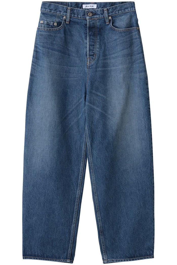 【サクラ/SACRA】のヴィンテージデニムパンツ インテリア・キッズ・メンズ・レディースファッション・服の通販 founy(ファニー) https://founy.com/ ファッション Fashion レディースファッション Fashion for Women パンツ Pants & Trousers デニムパンツ・ジーンズ・美脚デニム Denim Jeans & Pants デニム Denim, Jeans Material バランス Balance, Style Balance ワイド Wide, Wide Fit ヴィンテージ Vintage Style 新作・新入荷 New Arrivals / New In |ID: prp329100004719385 ipo3291000000034102940