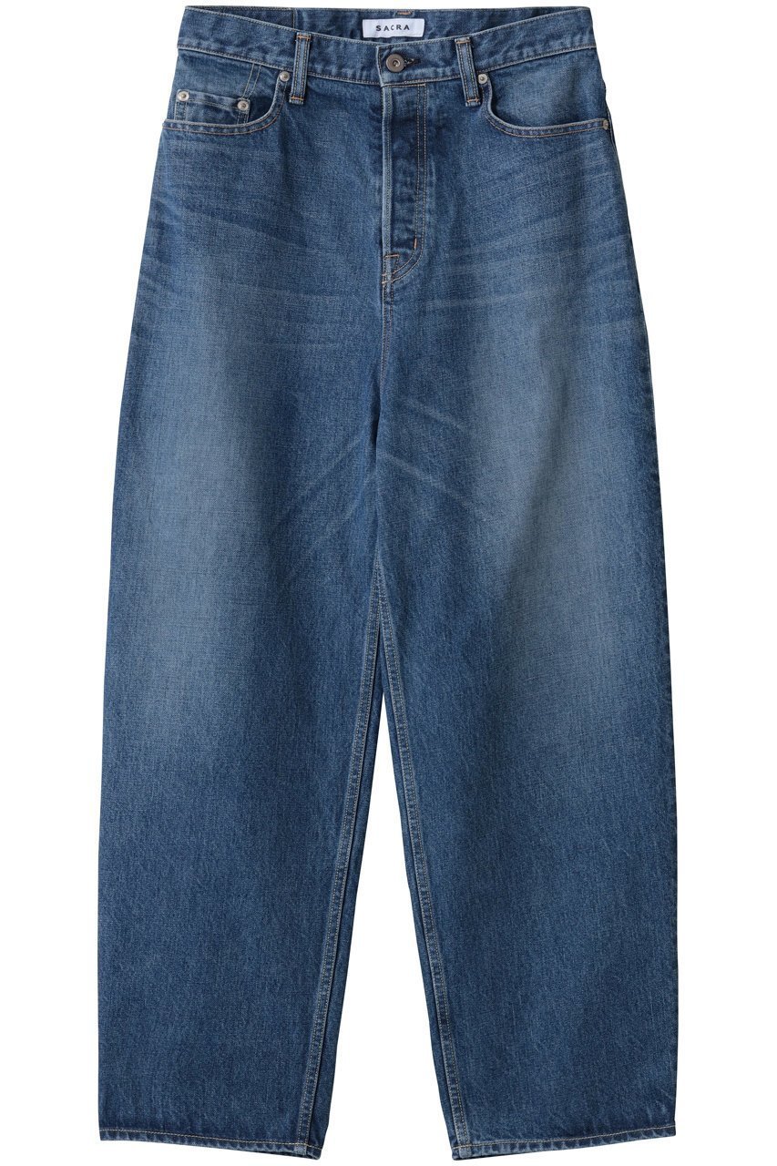 【サクラ/SACRA】のヴィンテージデニムパンツ 人気、トレンドファッション・服の通販 founy(ファニー) 　ファッション　Fashion　レディースファッション　Fashion for Women　パンツ　Pants & Trousers　デニムパンツ・ジーンズ・美脚デニム　Denim Jeans & Pants　デニム　Denim, Jeans Material　バランス　Balance, Style Balance　ワイド　Wide, Wide Fit　ヴィンテージ　Vintage Style　新作・新入荷　New Arrivals / New In　 other-1|ID: prp329100004719385 ipo3291000000034102940