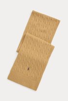 【ラルフローレン/RALPH LAUREN】の【UNISEX】【POLO RALPH LAUREN】ケーブルニット ウールブレンド マフラー ベージュ|ID: prp329100004719390 ipo3291000000036135709