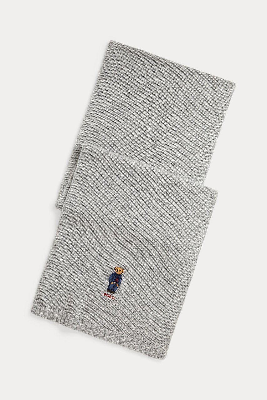 【ラルフローレン/RALPH LAUREN】の【UNISEX】【POLO RALPH LAUREN】ソリッド デニム ベア スカーフ インテリア・キッズ・メンズ・レディースファッション・服の通販 founy(ファニー) 　ファッション　Fashion　レディースファッション　Fashion for Women　ストール　Soft & Warm Scarves　マフラー・スヌード / 冬小物の定番　Scarves & Mufflers　ユニセックス　Unisex, Genderless　クラシック　Classic, Timeless Style　シンプル　Simple, Minimal　スカーフ　Scarf, Neckwear　ストール　Stole, Wrap　デニム　Denim, Jeans Material　マフラー　Scarf, Muffler　ミックス　Mix, Mixed Style　エレガント 上品　Elegant　定番　Standard, Basic Item　グレー|ID: prp329100004719394 ipo3291000000035358680