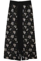 【ロキト/LOKITHO】のフラワー エンブロイダリー ストレート スカート 人気、トレンドファッション・服の通販 founy(ファニー) ファッション Fashion レディースファッション Fashion for Women スカート Skirts ロングスカート Long Skirts / Maxi & Midi Skirts エンブロイダリー Embroidery Design ストレート Straight, Straight Cut フラワー Flower, Floral フロント Front, Front Design ロング Long, Long-Length 無地 Plain, Solid Color |ID:prp329100004719397