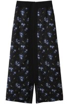 【ロキト/LOKITHO】のフラワー エンブロイダリー ストレート スカート ブルー×ブラック|ID: prp329100004719397 ipo3291000000036135718