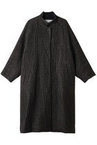 【プレインピープル/PLAIN PEOPLE】のウールへリンボンチェスターコート ベージュ×ブラック|ID: prp329100004719401 ipo3291000000034103080