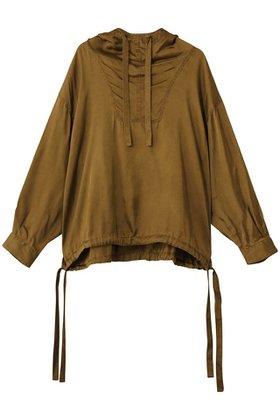 【プレインピープル/PLAIN PEOPLE】 earth pigment cloth アノラック風ブラウス人気、トレンドファッション・服の通販 founy(ファニー) ファッション Fashion レディースファッション Fashion for Women トップス・カットソー Cut & Sew Tops シャツ・ブラウス・オフィスカジュアル Elegant Blouses & Button-Ups とろみ Fluid, Flowy Fabric スタイリッシュ Stylish, Fashionable スリーブ Sleeve, Long Sleeve / Short Sleeve トラベル Travel, Travel Gear モダン Modern, Contemporary ロング Long, Long-Length エレガント 上品 Elegant 新作・新入荷 New Arrivals / New In |ID:prp329100004719403