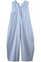 【プレインピープル/PLAIN PEOPLE】のブルーストライプジャンプスーツ ブルー×ホワイト|ID: prp329100004719405 ipo3291000000036205174