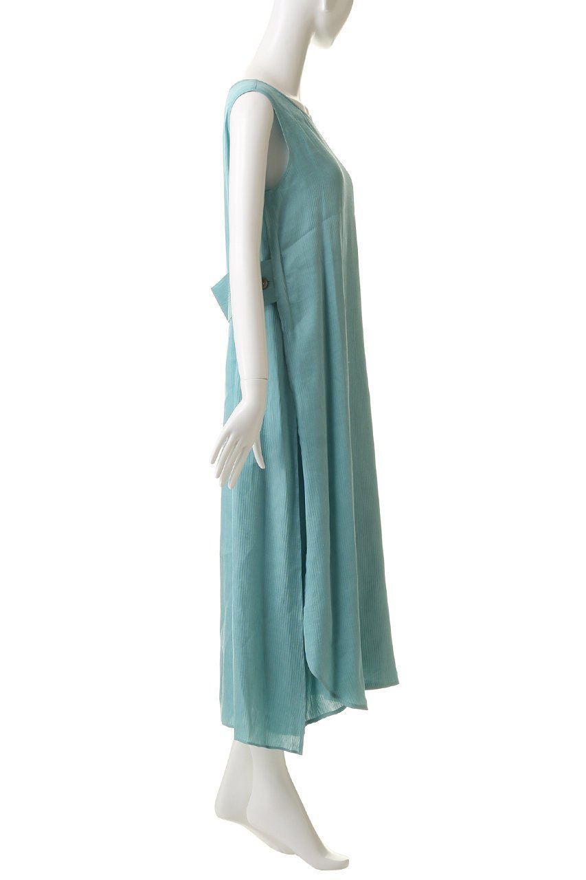 【プレインピープル/PLAIN PEOPLE】のリネンシルクピケセパレートワンピース 人気、トレンドファッション・服の通販 founy(ファニー) 　ファッション　Fashion　レディースファッション　Fashion for Women　ワンピース　Dresses　チュニック　Tunic Tops & Dresses　キャミソール　Camisole, Spaghetti Strap Top　シルク　Silk, 100% Silk　シンプル　Simple, Minimal　ストライプ　Stripe, Striped Pattern　スリット　Slit, Slit Detail　チュニック　Tunic, Long Top　ノースリーブ　Sleeveless, No-Sleeve　リネン　Linen, Linen Fabric　ロング　Long, Long-Length　other-3|ID: prp329100004719407 ipo3291000000035881126