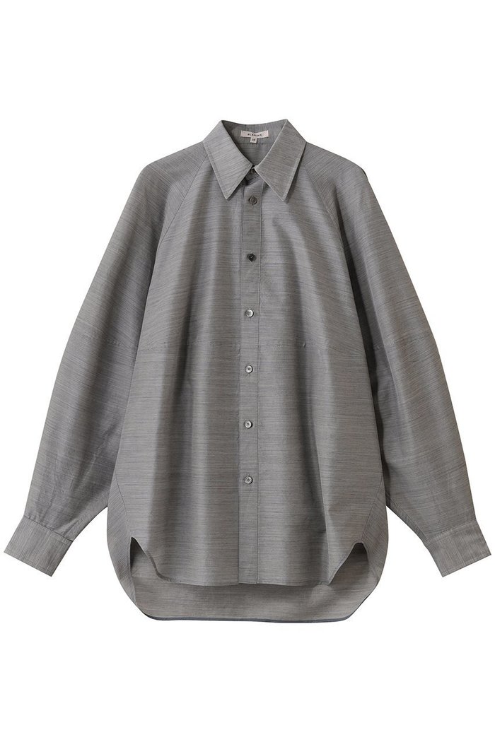 【ブラミンク/BLAMINK】のパフスリーブレギュラーカラーシャツ インテリア・キッズ・メンズ・レディースファッション・服の通販 founy(ファニー) https://founy.com/ ファッション Fashion レディースファッション Fashion for Women トップス・カットソー Cut & Sew Tops シャツ・ブラウス・オフィスカジュアル Elegant Blouses & Button-Ups シアー Sheer, See-Through スリーブ Sleeve, Long Sleeve / Short Sleeve ロング Long, Long-Length エレガント 上品 Elegant 新作・新入荷 New Arrivals / New In |ID: prp329100004719416 ipo3291000000034103209