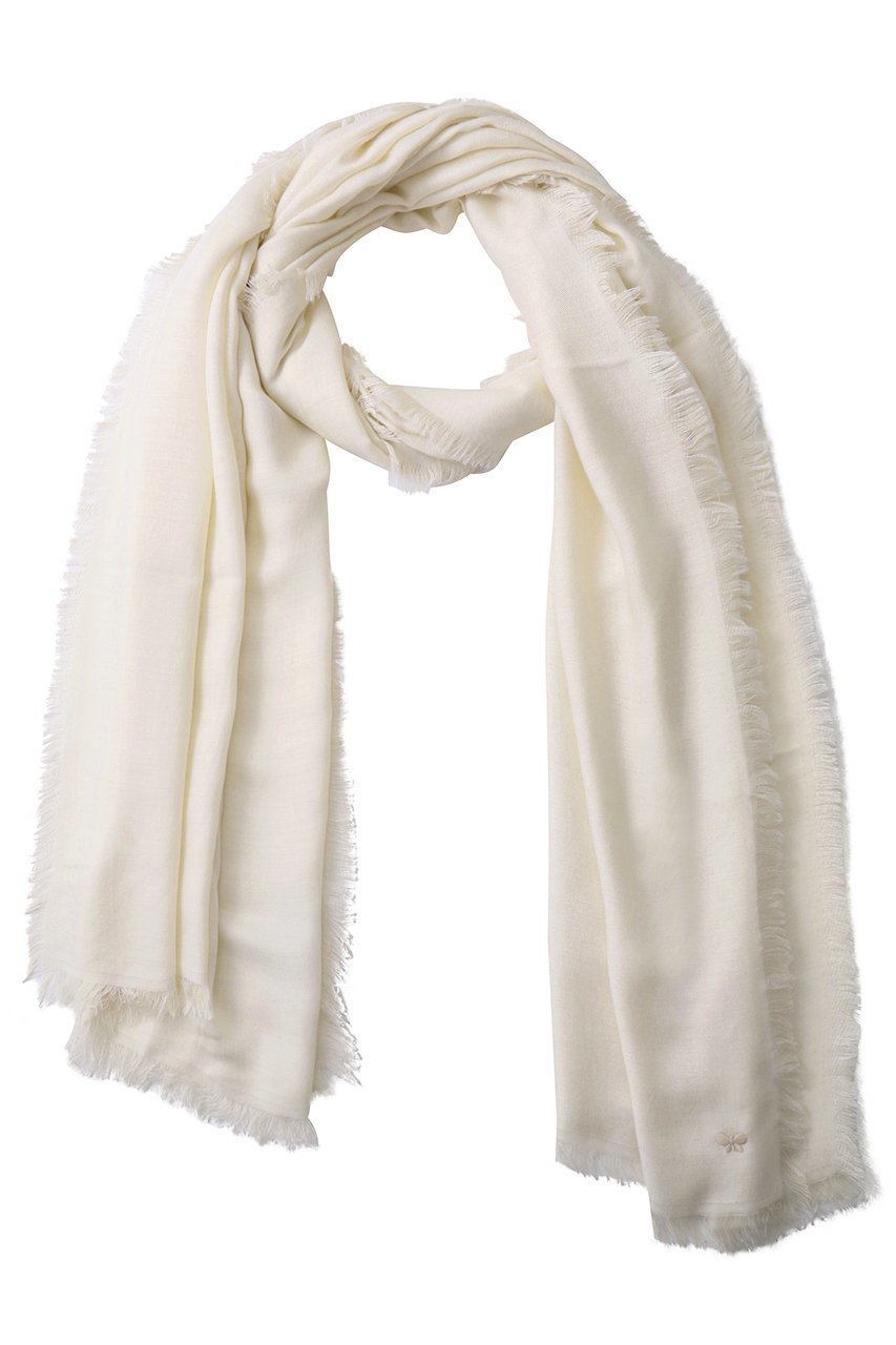 【マックスマーラ/Max Mara】の【Weekend Max Mara】LATINO ストール/スクエアスカーフ インテリア・キッズ・メンズ・レディースファッション・服の通販 founy(ファニー) 　ファッション　Fashion　レディースファッション　Fashion for Women　ストール　Soft & Warm Scarves　マフラー・スヌード / 冬小物の定番　Scarves & Mufflers　なめらか　Smooth, Silky Texture　シンプル　Simple, Minimal　スカーフ　Scarf, Neckwear　スクエア　Square, Square Shape　ストール　Stole, Wrap　フォルム　Silhouette, Form　フリンジ　Fringe, Tassel　マフラー　Scarf, Muffler　ロング　Long, Long-Length　防寒　Cold Protection, Winter-Ready　アイボリー|ID: prp329100004719422 ipo3291000000035924765