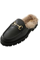 【プルミエ アロンディスモン/1er Arrondissement】の【CAMINANDO】ファービットミュール ブラック|ID:prp329100004719424