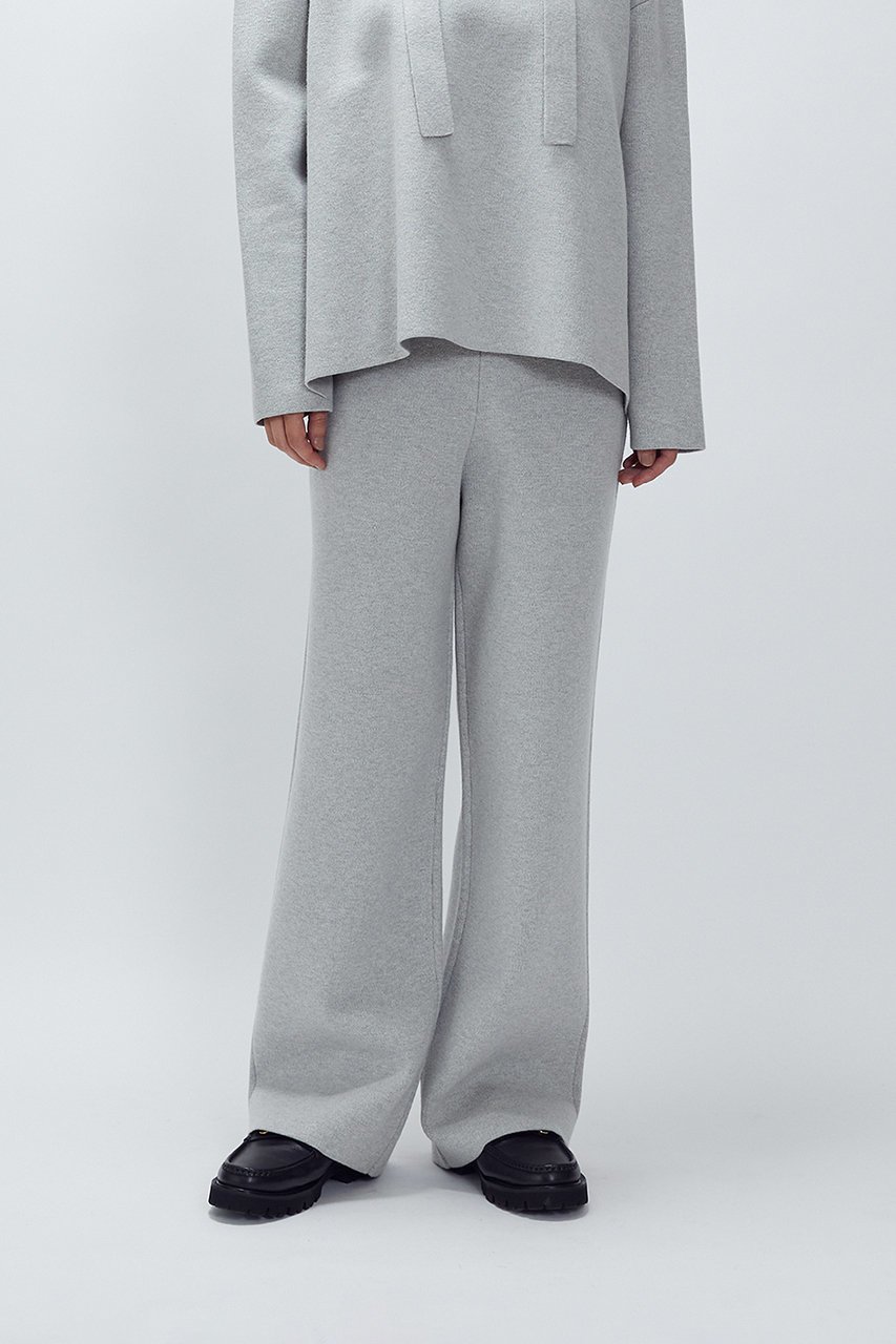 【プルミエ アロンディスモン/1er Arrondissement】のウールコットンスムースニットパンツ 人気、トレンドファッション・服の通販 founy(ファニー) ファッション Fashion レディースファッション Fashion for Women パンツ Pants & Trousers おすすめ Recommended / Our Picks カーディガン Cardigan, Knitwear シンプル Simple, Minimal ストレート Straight, Straight Cut セットアップ Set-Up, Coordinated Outfit リラックス Relax, Relaxed Fit other-6|ID: prp329100004719427 ipo3291000000034321807