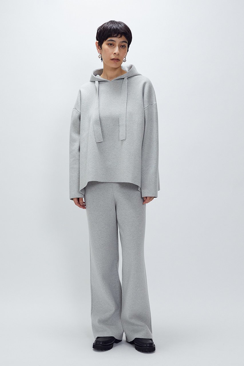 【プルミエ アロンディスモン/1er Arrondissement】のウールコットンスムースニットパンツ 人気、トレンドファッション・服の通販 founy(ファニー) ファッション Fashion レディースファッション Fashion for Women パンツ Pants & Trousers おすすめ Recommended / Our Picks カーディガン Cardigan, Knitwear シンプル Simple, Minimal ストレート Straight, Straight Cut セットアップ Set-Up, Coordinated Outfit リラックス Relax, Relaxed Fit other-8|ID: prp329100004719427 ipo3291000000034321809