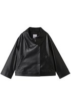 【プルミエ アロンディスモン/1er Arrondissement】のフェイクレザージャケット ブラック|ID: prp329100004719428 ipo3291000000035561359