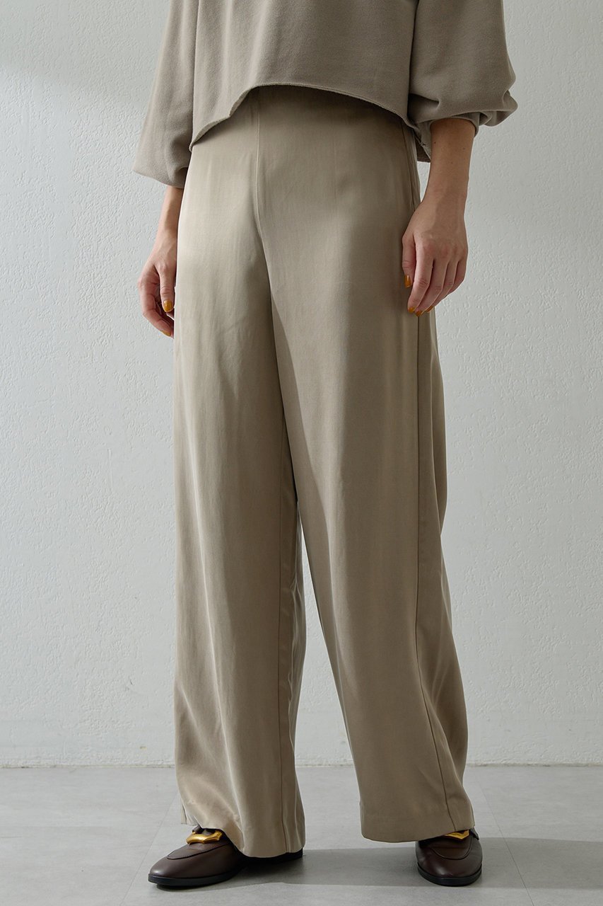 【ウィムガゼット/Whim Gazette】のフィブリルパンツ 人気、トレンドファッション・服の通販 founy(ファニー) 　ファッション　Fashion　レディースファッション　Fashion for Women　パンツ　Pants & Trousers　とろみ　Fluid, Flowy Fabric　エレガント 上品　Elegant　キュプラ　Cupro, Eco Fabric　サテン　Satin, Glossy Fabric　ストレート　Straight, Straight Cut　フィット　Fit, Slim Fit　ワイド　Wide, Wide Fit　ヴィンテージ　Vintage Style　新作・新入荷　New Arrivals / New In　other-7|ID: prp329100004719430 ipo3291000000034255773