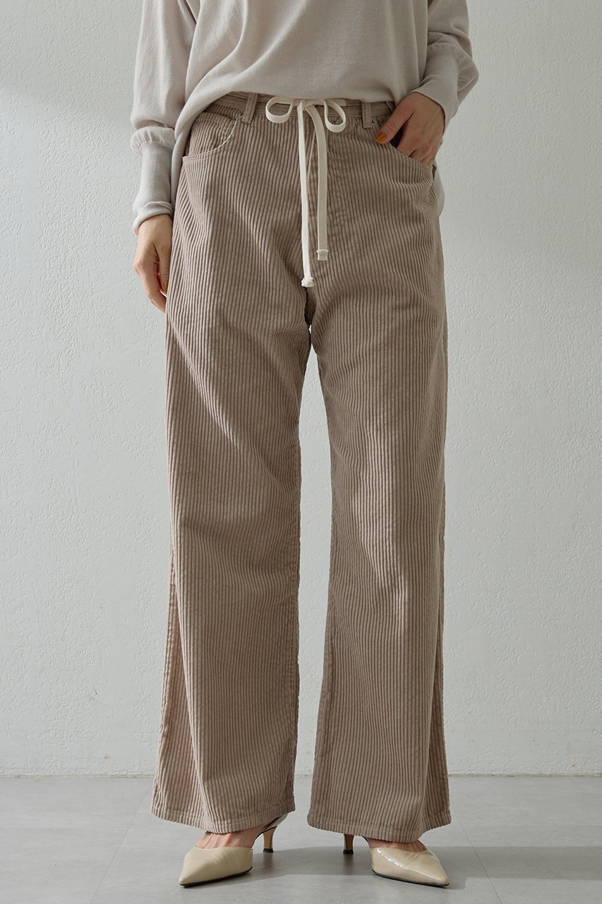 【ウィムガゼット/Whim Gazette】のコールドロストパンツ 人気、トレンドファッション・服の通販 founy(ファニー) 　ファッション　Fashion　レディースファッション　Fashion for Women　パンツ　Pants & Trousers　おすすめ　Recommended / Our Picks　コーデュロイ　Corduroy, Cord Fabric　セットアップ　Set-Up, Coordinated Outfit　リラックス　Relax, Relaxed Fit　ワイド　Wide, Wide Fit　再入荷　Restock / Back in Stock　 other-1|ID: prp329100004719431 ipo3291000000034495383
