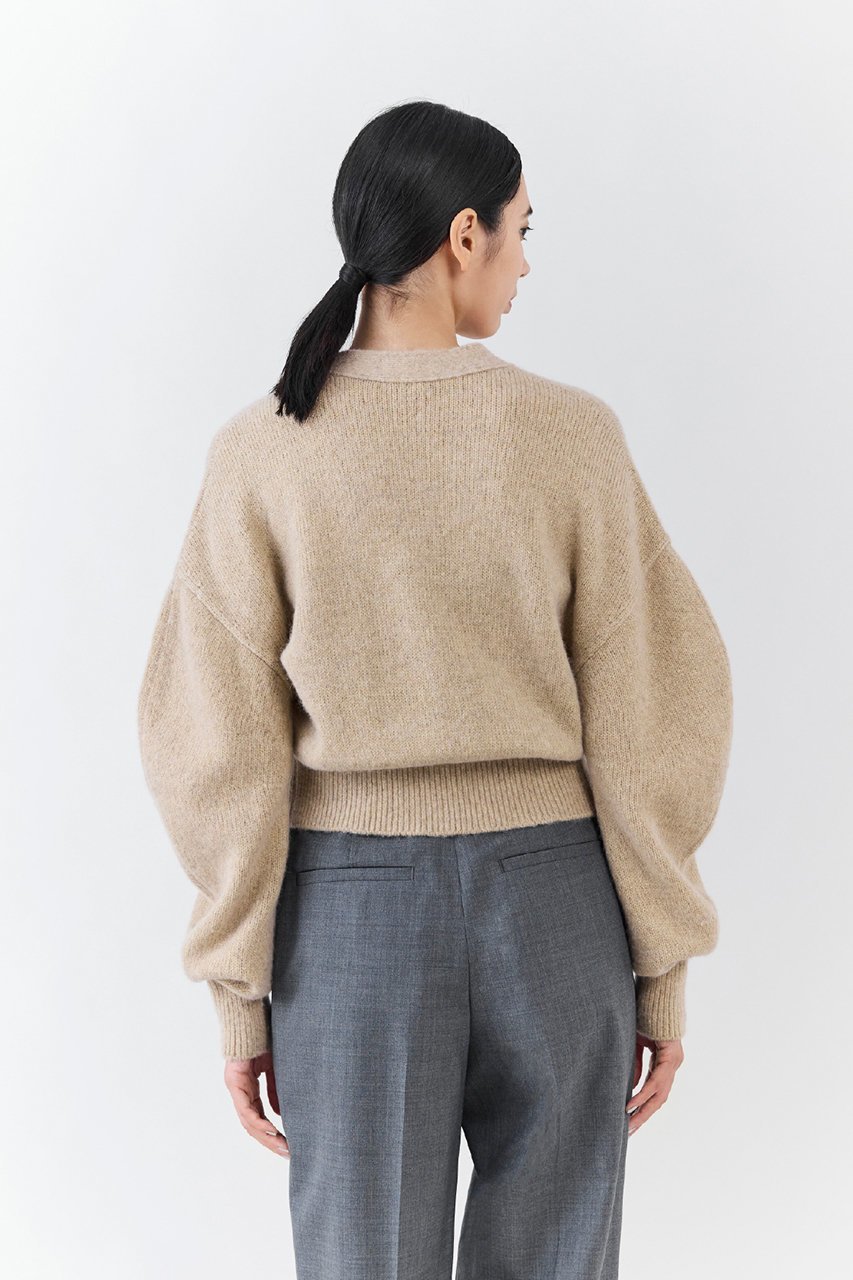 【エステータ/esteta】のシャイニーカーディガン 人気、トレンドファッション・服の通販 founy(ファニー) 　ファッション　Fashion　レディースファッション　Fashion for Women　トップス・カットソー　Cut & Sew Tops　ニット　Knit Tops & Sweaters　カーディガン・羽織り　Layered Style Cardigans　カーディガン　Cardigan, Knitwear　トレンド　Trend, Trending Now　ミックス　Mix, Mixed Style　エレガント 上品　Elegant　other-7|ID: prp329100004719436 ipo3291000000034133973