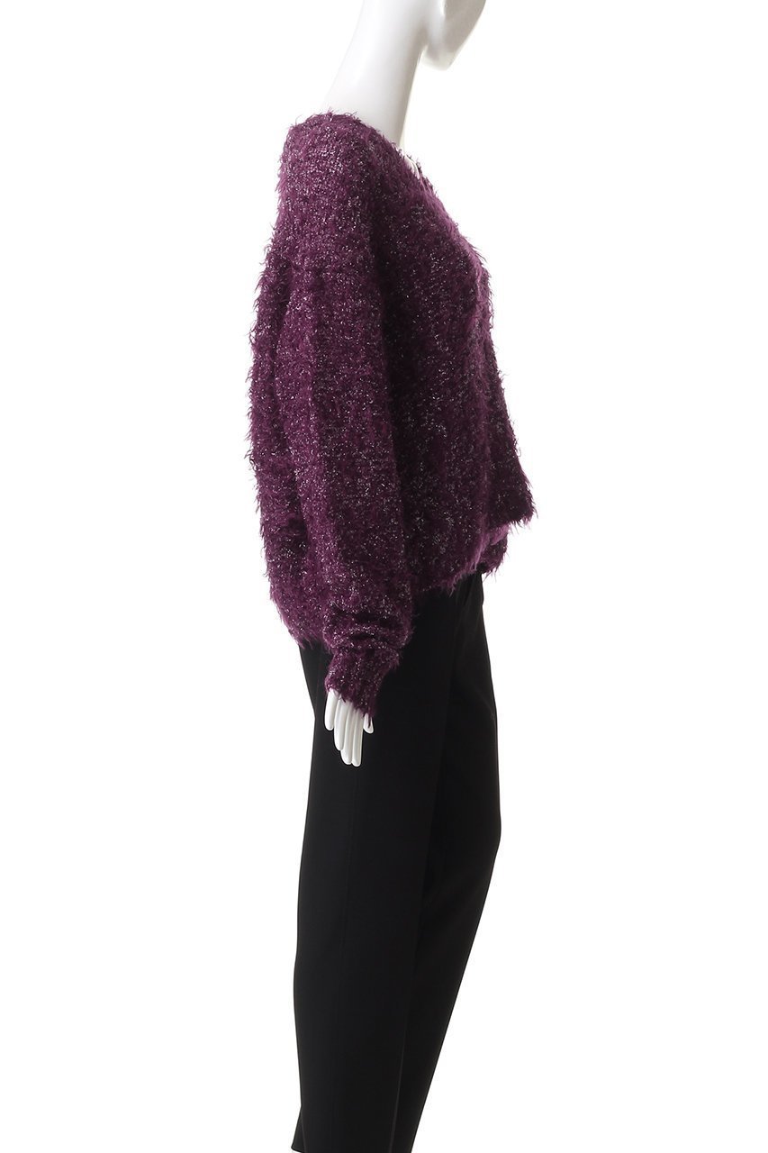 【デパリエ/DEPAREILLE】のモヘアグリッターシャギーVネックニット 人気、トレンドファッション・服の通販 founy(ファニー) 　ファッション　Fashion　レディースファッション　Fashion for Women　トップス・カットソー　Cut & Sew Tops　ニット　Knit Tops & Sweaters　カジュアルプルオーバー・ニットトップス　Pullovers & Knit Tops / Casual Pullovers　Vネックトップス　V-Neck Tops / V-Cut Neckline Shirts　シンプル　Simple, Minimal　ヘムライン　Hemline, Bottom Cut　ボトム　Bottoms, Lower Wear　新作・新入荷　New Arrivals / New In　other-3|ID: prp329100004719437 ipo3291000000034103392