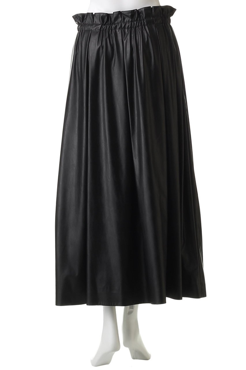 【デパリエ/DEPAREILLE】のフェイクレザープリーツスカート 人気、トレンドファッション・服の通販 founy(ファニー) 　ファッション　Fashion　レディースファッション　Fashion for Women　スカート　Skirts　プリーツスカート / 上品フェミニンスタイル　Pleated Skirts　ロングスカート　Long Skirts / Maxi & Midi Skirts　なめらか　Smooth, Silky Texture　エレガント 上品　Elegant　ギャザー　Gathered, Ruffled　フェイクレザー　Faux Leather, PU Leather　プリーツ　Pleats, Pleated　リュクス　Luxury, Elegant, High-End, Chic　ロング　Long, Long-Length　新作・新入荷　New Arrivals / New In　other-4|ID: prp329100004719442 ipo3291000000034103434