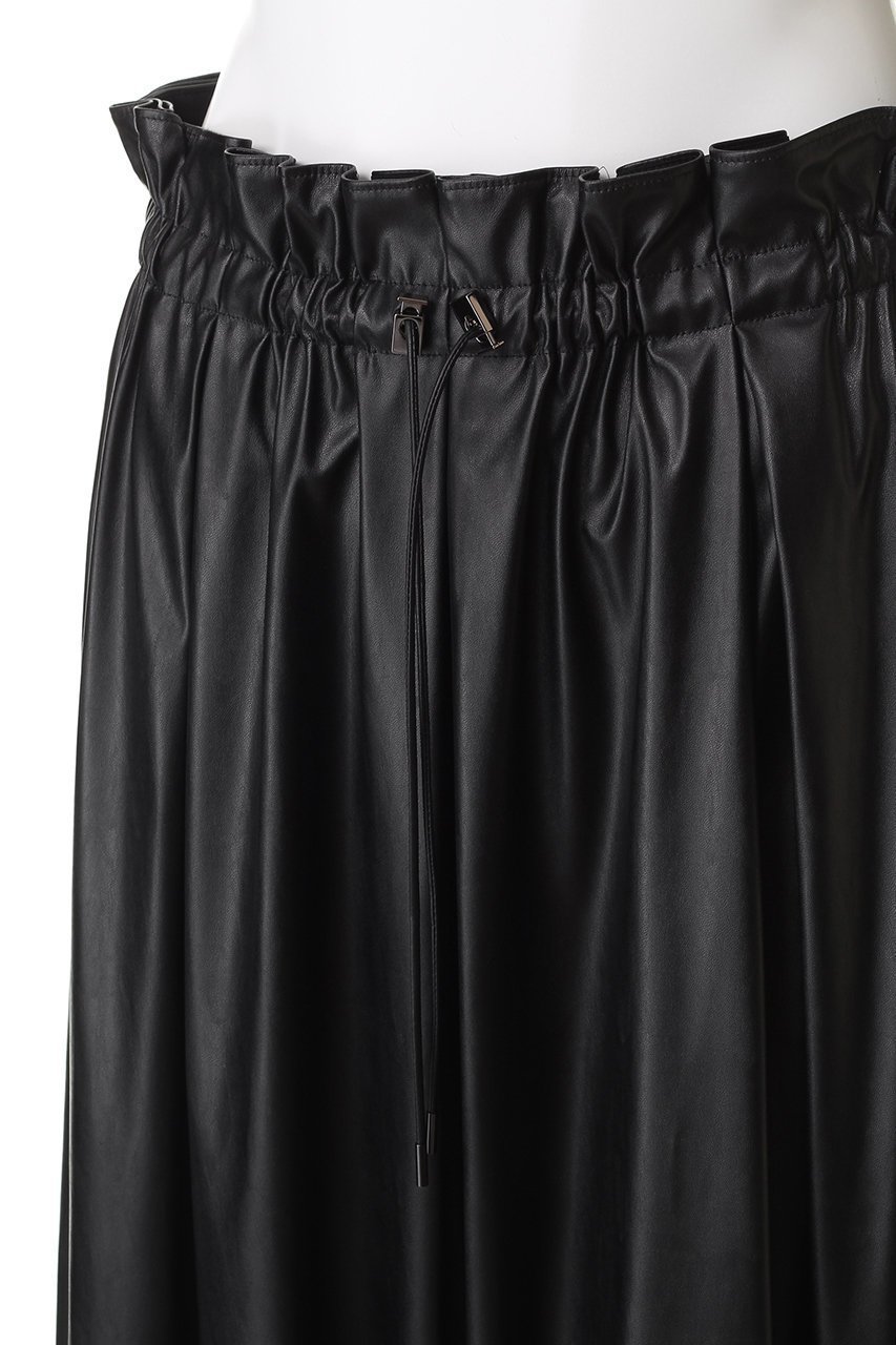【デパリエ/DEPAREILLE】のフェイクレザープリーツスカート 人気、トレンドファッション・服の通販 founy(ファニー) 　ファッション　Fashion　レディースファッション　Fashion for Women　スカート　Skirts　プリーツスカート / 上品フェミニンスタイル　Pleated Skirts　ロングスカート　Long Skirts / Maxi & Midi Skirts　なめらか　Smooth, Silky Texture　エレガント 上品　Elegant　ギャザー　Gathered, Ruffled　フェイクレザー　Faux Leather, PU Leather　プリーツ　Pleats, Pleated　リュクス　Luxury, Elegant, High-End, Chic　ロング　Long, Long-Length　新作・新入荷　New Arrivals / New In　other-5|ID: prp329100004719442 ipo3291000000034103435