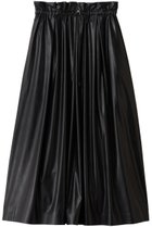 【デパリエ/DEPAREILLE】のフェイクレザープリーツスカート ブラック|ID: prp329100004719442 ipo3291000000036027944