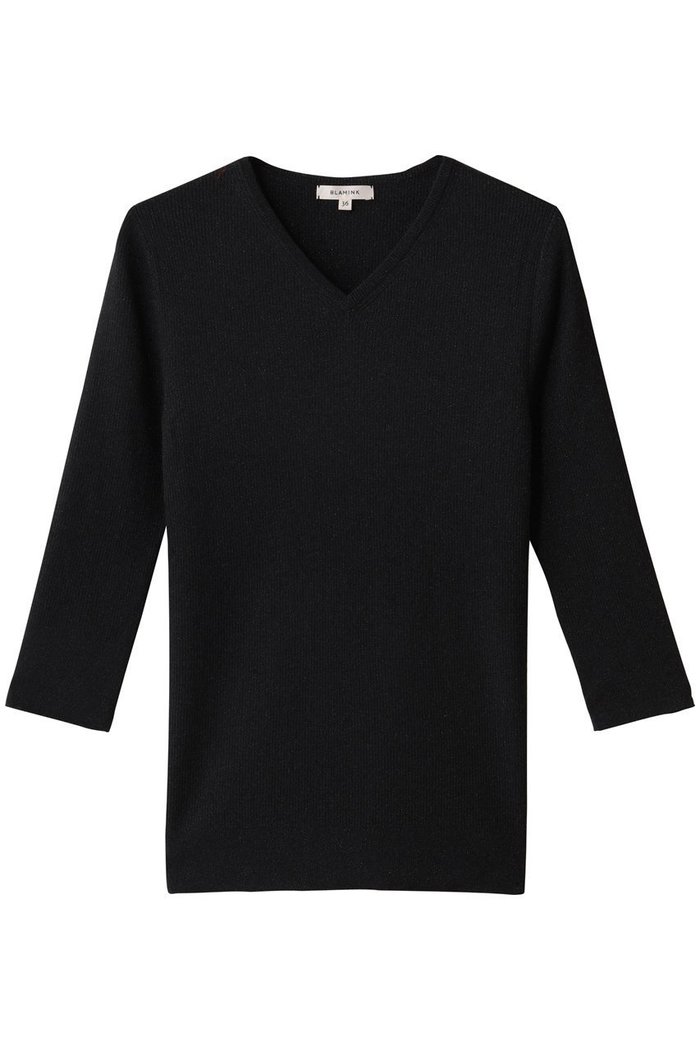 【ブラミンク/BLAMINK】のラメVネックニット インテリア・キッズ・メンズ・レディースファッション・服の通販 founy(ファニー) https://founy.com/ ファッション Fashion レディースファッション Fashion for Women トップス・カットソー Cut & Sew Tops ニット Knit Tops & Sweaters カジュアルプルオーバー・ニットトップス Pullovers & Knit Tops / Casual Pullovers Vネックトップス V-Neck Tops / V-Cut Neckline Shirts インナー Innerwear シルク Silk, 100% Silk シンプル Simple, Minimal デコルテ Décolleté, Neckline エレガント 上品 Elegant 新作・新入荷 New Arrivals / New In |ID: prp329100004719447 ipo3291000000034103466