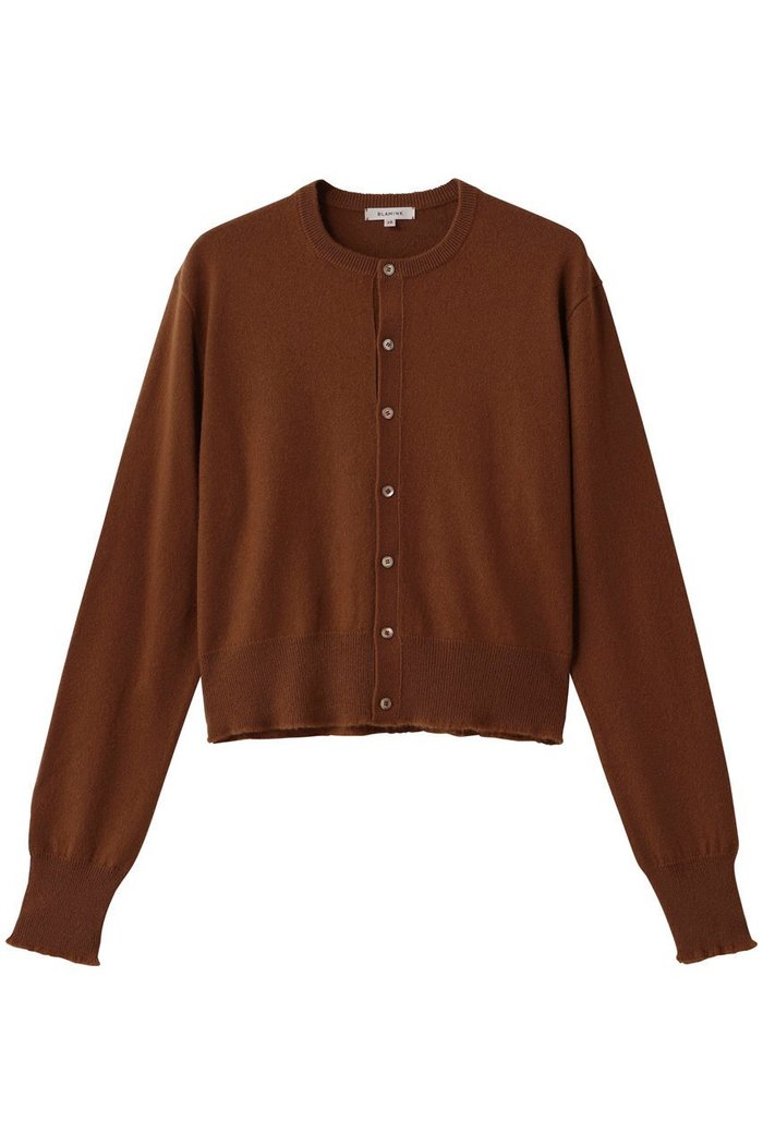 【ブラミンク/BLAMINK】のクルーネックカーディガン インテリア・キッズ・メンズ・レディースファッション・服の通販 founy(ファニー) https://founy.com/ ファッション Fashion レディースファッション Fashion for Women トップス・カットソー Cut & Sew Tops ニット Knit Tops & Sweaters カーディガン・羽織り Layered Style Cardigans カーディガン Cardigan, Knitwear シンプル Simple, Minimal フリンジ Fringe, Tassel ベーシック Basic, Essential エレガント 上品 Elegant 新作・新入荷 New Arrivals / New In |ID: prp329100004719450 ipo3291000000034103488