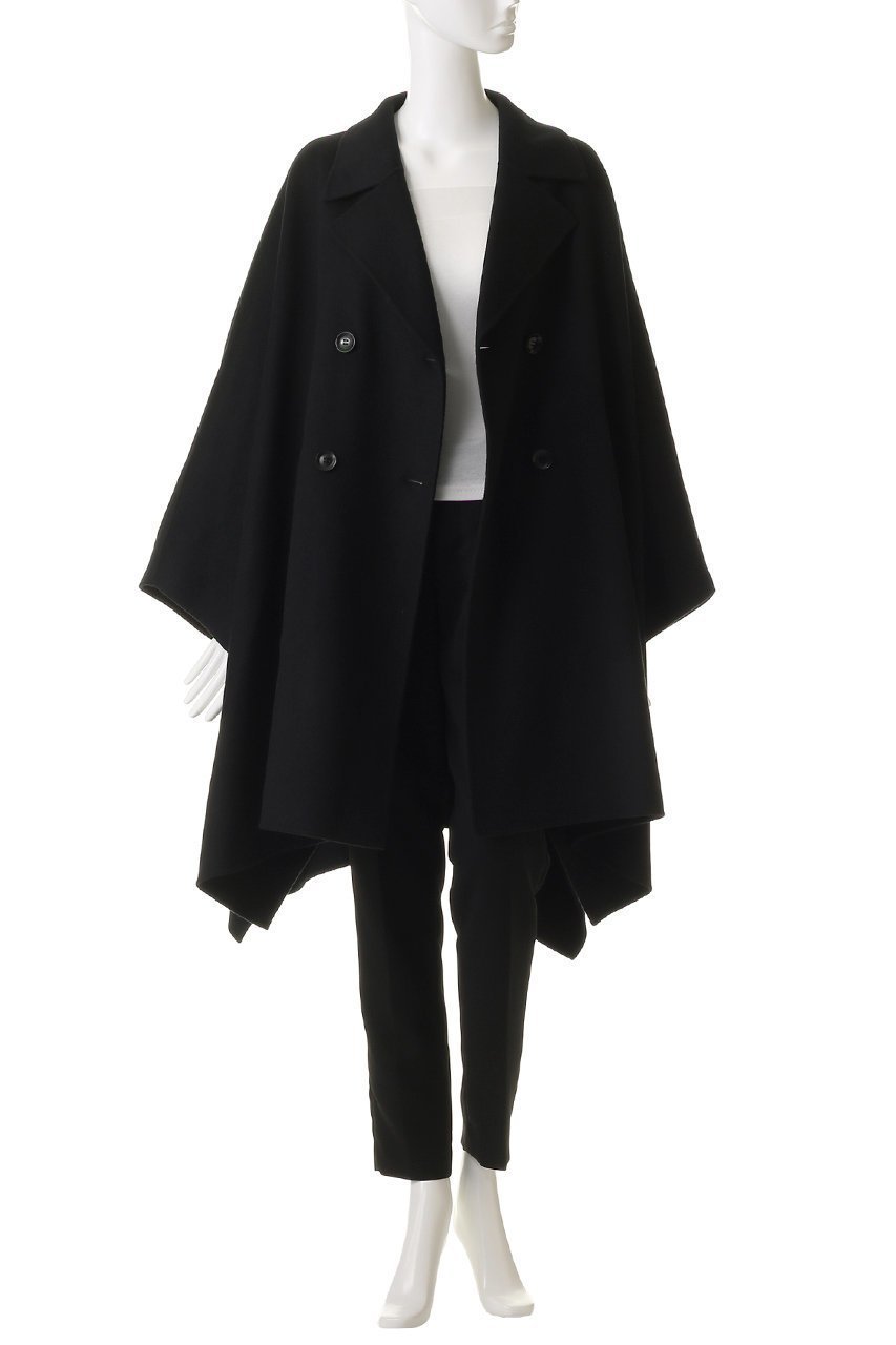 【エステータ/esteta】のウールリバー ポンチョ コート 人気、トレンドファッション・服の通販 founy(ファニー) 　ファッション　Fashion　レディースファッション　Fashion for Women　アウター　Coat / Outerwear Collection　コート・ロングコート・ピーコート　Long Coats, Peacoats & More　ポンチョ・ケープコート　Ponchos & Capes　なめらか　Smooth, Silky Texture　エレガント 上品　Elegant　カッティング　Cutting Detail　トレンド　Trend, Trending Now　ハンカチ　Handkerchief, Hanky　ポンチョ　Poncho, Cape Style　ロング　Long, Long-Length　other-8|ID: prp329100004719452 ipo3291000000035878065