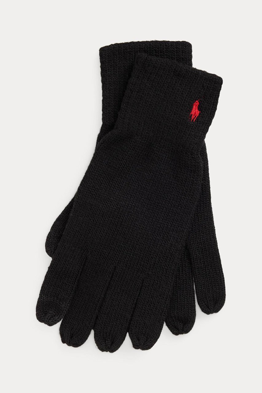 【ラルフローレン/RALPH LAUREN / MEN】の【MEN】【POLO RALPH LAUREN】シグネチャー ポニー ニット タッチ グローブ インテリア・キッズ・メンズ・レディースファッション・服の通販 founy(ファニー) 　ファッション　Fashion　メンズファッション　Fashion for Men　ベーシック　Basic, Essential　冬　Winter / This Winter　ビジネス 仕事 通勤　Business / Work / Commuting　ブラック|ID: prp329100004719453 ipo3291000000035358821