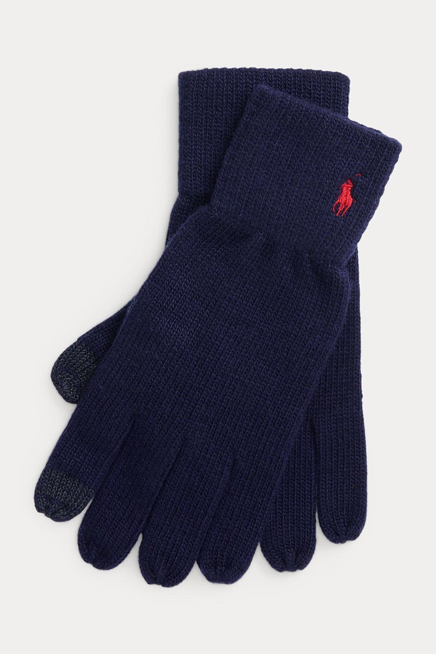【ラルフローレン/RALPH LAUREN / MEN】の【MEN】【POLO RALPH LAUREN】シグネチャー ポニー ニット タッチ グローブ インテリア・キッズ・メンズ・レディースファッション・服の通販 founy(ファニー) 　ファッション　Fashion　メンズファッション　Fashion for Men　ベーシック　Basic, Essential　冬　Winter / This Winter　ビジネス 仕事 通勤　Business / Work / Commuting　ネイビー|ID: prp329100004719453 ipo3291000000035358822