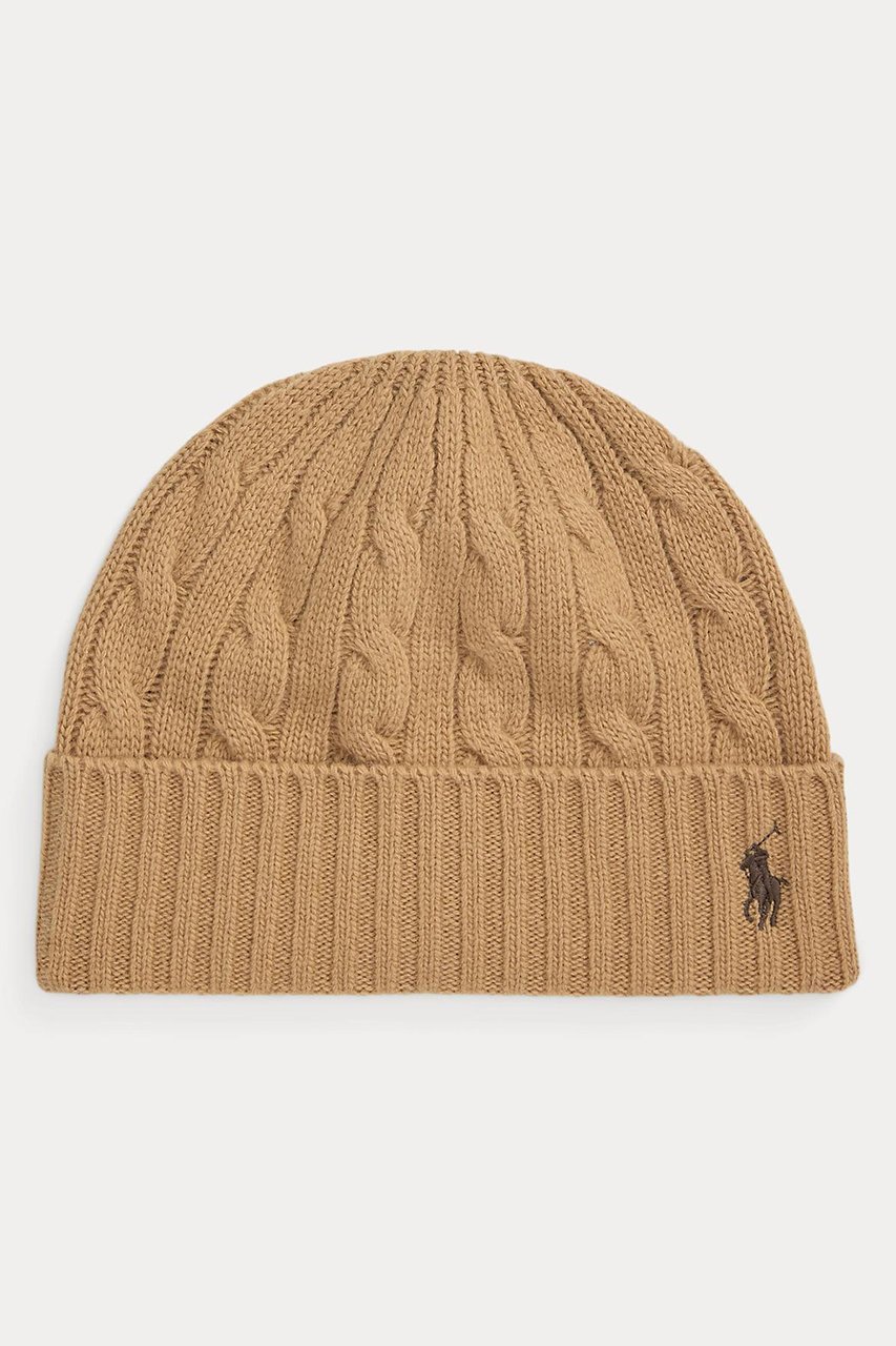 【ラルフローレン/RALPH LAUREN】の【UNISEX】【POLO RALPH LAUREN】クラシック ケーブル ビーニー インテリア・キッズ・メンズ・レディースファッション・服の通販 founy(ファニー) 　ファッション　Fashion　レディースファッション　Fashion for Women　トップス・カットソー　Cut & Sew Tops　ニット　Knit Tops & Sweaters　キャップ&ハット　Hats & Caps　ユニセックス　Unisex, Genderless　キャップ　Cap, Baseball Cap　クラシック　Classic, Timeless Style　バランス　Balance, Style Balance　フィット　Fit, Slim Fit　リブニット　Rib Knit, Ribbed Knit　帽子　Hat, Headwear　ベージュ|ID: prp329100004719454 ipo3291000000035948802