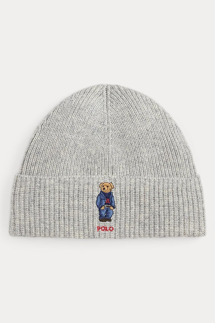 【ラルフローレン/RALPH LAUREN】の【MEN】【POLO RALPH LAUREN】ソリッド デニム ベア ビーニー インテリア・キッズ・メンズ・レディースファッション・服の通販 founy(ファニー) 　ファッション　Fashion　レディースファッション　Fashion for Women　トップス・カットソー　Cut & Sew Tops　ニット　Knit Tops & Sweaters　キャップ&ハット　Hats & Caps　ユニセックス　Unisex, Genderless　キャップ　Cap, Baseball Cap　シンプル　Simple, Minimal　デニム　Denim, Jeans Material　フォルム　Silhouette, Form　モチーフ　Motif, Design Theme　帽子　Hat, Headwear　グレー|ID: prp329100004719455 ipo3291000000035842604