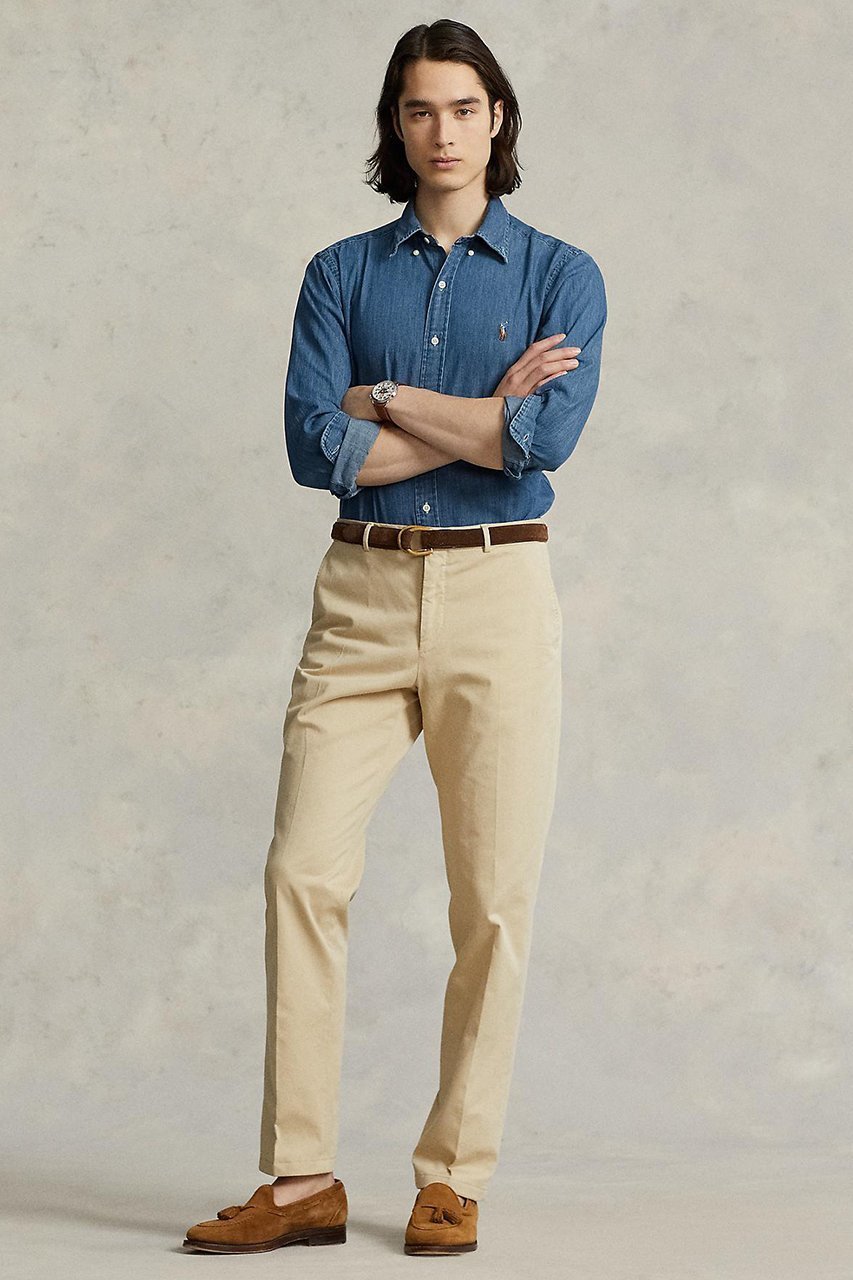 【ラルフローレン/RALPH LAUREN / MEN】の【MEN】【POLO RALPH LAUREN】カスタム フィット デニム シャツ 人気、トレンドファッション・服の通販 founy(ファニー) 　ファッション　Fashion　メンズファッション　Fashion for Men　クラシック　Classic, Timeless Style　スリーブ　Sleeve, Long Sleeve / Short Sleeve　デニム　Denim, Jeans Material　フィット　Fit, Slim Fit　ロング　Long, Long-Length　新作・新入荷　New Arrivals / New In　other-3|ID: prp329100004719460 ipo3291000000034103565