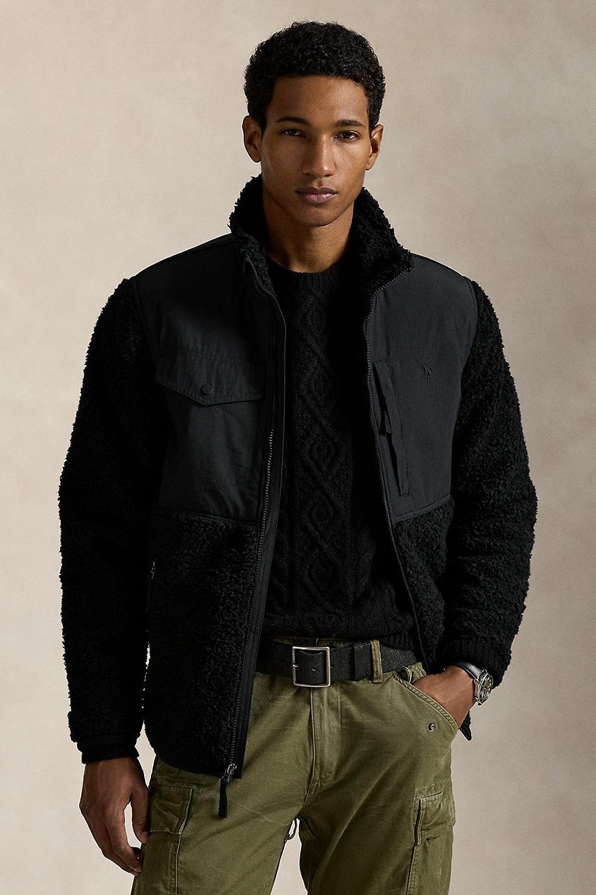 【ラルフローレン/RALPH LAUREN / MEN】の【MEN】【POLO RALPH LAUREN】ハイパイル ジャケット 人気、トレンドファッション・服の通販 founy(ファニー) 　ファッション　Fashion　メンズファッション　Fashion for Men　ジャケット　Jacket, Outerwear　スリーブ　Sleeve, Long Sleeve / Short Sleeve　ブルゾン　Blouson, Bomber Jacket　ボンディング　Bonding, Bonded Fabric　メッシュ　Mesh, Net Fabric　新作・新入荷　New Arrivals / New In　A/W・秋冬　Autumn/Winter　other-6|ID: prp329100004719464 ipo3291000000034103604