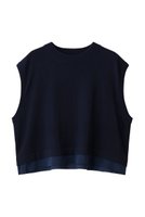 【ミズイロ インド/mizuiro ind】のchiffon frill hem vest ベスト 人気、トレンドファッション・服の通販 founy(ファニー) ファッション Fashion レディースファッション Fashion for Women トップス・カットソー Cut & Sew Tops ニット Knit Tops & Sweaters ベスト&ジレ / 重ね着スタイル Vests & Gilets カジュアルプルオーバー・ニットトップス Pullovers & Knit Tops / Casual Pullovers ショート Short, Short Length スリーブ Sleeve, Long Sleeve / Short Sleeve バランス Balance, Style Balance フレンチ French, French Style ベスト Vest, Waistcoat 新作・新入荷 New Arrivals / New In |ID:prp329100004720735