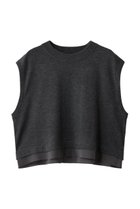 【ミズイロ インド/mizuiro ind】のchiffon frill hem vest ベスト 人気、トレンドファッション・服の通販 founy(ファニー) ファッション Fashion レディースファッション Fashion for Women トップス・カットソー Cut & Sew Tops ニット Knit Tops & Sweaters ベスト&ジレ / 重ね着スタイル Vests & Gilets カジュアルプルオーバー・ニットトップス Pullovers & Knit Tops / Casual Pullovers ショート Short, Short Length スリーブ Sleeve, Long Sleeve / Short Sleeve バランス Balance, Style Balance フレンチ French, French Style ベスト Vest, Waistcoat 新作・新入荷 New Arrivals / New In thumbnail c.gray|ID: prp329100004720735 ipo3291000000034113858