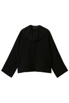 【ミズイロ インド/mizuiro ind】のプリーツカラーシャツプルオーバー 人気、トレンドファッション・服の通販 founy(ファニー) ファッション Fashion レディースファッション Fashion for Women トップス・カットソー Cut & Sew Tops シャツ・ブラウス・オフィスカジュアル Elegant Blouses & Button-Ups カジュアルプルオーバー・ニットトップス Pullovers & Knit Tops / Casual Pullovers おすすめ Recommended / Our Picks インナー Innerwear オケージョン Occasion Wear ショート Short, Short Length スウェット / スエット Sweatshirt, Sweatwear スリーブ Sleeve, Long Sleeve / Short Sleeve ドレープ Drape, Draping Fabric プリーツ Pleats, Pleated ボトム Bottoms, Lower Wear エレガント 上品 Elegant thumbnail blackA|ID: prp329100004720736 ipo3291000000034825972